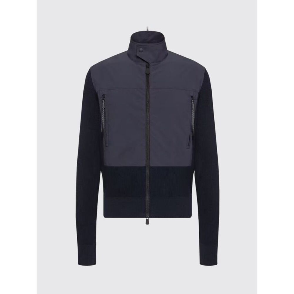Moncler Men Moncler Padded Nylon And Knit Cardigan